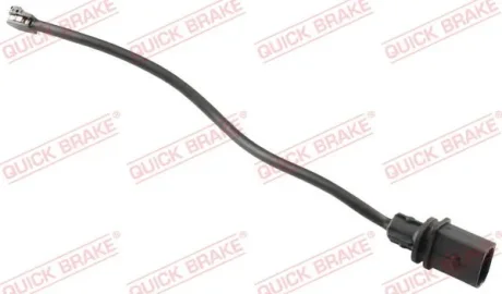 Датчик зносу гальмівних колодок (задніх) Audi A7/Q5 08- (L=255) WS 0358 A QUICK BRAKE WS-0358-A