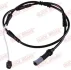 Датчик зносу гальмівних колодок (задніх) BMW 5 (F10) M5 10- (L=1000mm) WS 0365 A QUICK BRAKE WS-0365-A (фото 1)