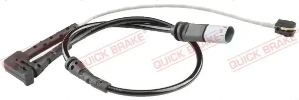 Датчик зносу гальмівних колодок (передніх) (к-кт) BMW X1 (F48)/X2 (F39) /Mini Cooper 13- (L=475mm+L2=237mm) WS 0431 A QUICK BRAKE WS-0431-A (фото 1)