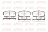 Колодка гальм. диск. DAIHATSU, передн. (вир-во) REMSA 0254-02 (фото 1)