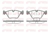 Колодка гальм. диск. BMW 3 (E36), 5 (E34) передн. (вир-во) REMSA 0270-00 (фото 1)