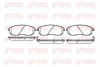 Колодка гальм. диск. NISSAN MAXIMA QX 94-99 передн. (вир-во) REMSA 0293-12 (фото 1)