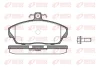 Колодка гальм. диск. LAND ROVER FREELANDER 1.8I16V, 2.0DI 98 - передн. (вир-во) REMSA 0337-10 (фото 1)