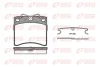 Колодка гальм. диск. VW T4 передн. (вир-во) REMSA 0385-00 (фото 1)
