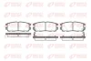 Колодка гальм. диск. GREAT WALL HOVER H3, OPEL FRONTERA задн. (вир-во) REMSA 0426-02 (фото 1)