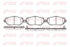 Колодка гальм. диск. LEXUS GS передн. (вир-во) REMSA 0456-02 (фото 1)