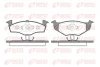 Колодка гальм. диск. SEAT IBIZA IV (6L1), SKODA FABIA (6Y2) передн. (вир-во) REMSA 0609-10 (фото 1)