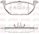 Колодка гальм. диск. SEAT LEON; SKODA OCTAVIA 96-; VW BORA 99-, GOLF 97- передн. (вир-во) REMSA 0633-00 (фото 1)