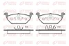 Колодка гальм. диск. AUDI A3, SEAT CORDOBA, SKODA, VW передн. (вир-во) REMSA 0633-20