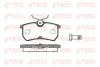 Колодка гальм. диск. FORD FIESTA, FOCUS задн. (вир-во) REMSA 0693-00 (фото 1)