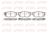 Колодка гальм. диск. MAZDA 6 (GG) передн. (вир-во) REMSA 0800-22 (фото 1)
