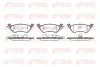 Колодка гальм. диск. CHRYSLER, DODGE, JEEP задн. (вир-во) REMSA 0811-00 (фото 1)