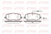 Колодка гальм. диск. CITROEN C8, PEUGEOT 807 передн. (вир-во) REMSA 0879-12 (фото 1)