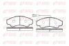 Колодка гальм. диск. CITROEN JUMPER, FIAT DUCATO передн. (вир-во) REMSA 0959-01 (фото 1)