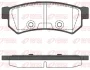 Колодка гальм. диск. CHEVROLET LACETTI задн. (вир-во) REMSA 1048-10 (фото 1)