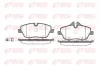 Колодка гальм. диск. MINI COOPER 06-,ONE 09-,CLUBMAN 2010-передн. (вир-во) REMSA 1131-00 (фото 1)
