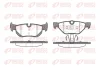 Колодка гальм. диск. BMW 3 (E90-91) 05 - задн. (вир-во) REMSA 1145-00 (фото 1)