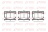 Колодка гальм. диск. LEXUS GS задн. (вир-во) REMSA 1181-02 (фото 1)