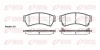 Колодка гальм. диск. MAZDA 6 передн. (вир-во) REMSA 1196-02 (фото 1)