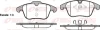 Колодка гальм. диск. FORD MONDEO, передн. (вир-во) REMSA 1219-00 (фото 1)