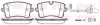 Колодка гальм. диск. AUDI A6 2.0-3.0 2011-,A8 2.0-6.3 09- задн. (вир-во) REMSA 1343-10 (фото 1)