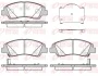 Колодка гальм. диск. HYUNDAI i10 (IA) (12/13-) передн. (вир-во) REMSA 1583-02 (фото 1)