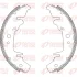 Колодка гальм. барабан. CHRYSLER VOYAGER задн. (вир-во) REMSA 4020-00 (фото 1)