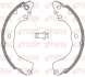 Колодка гальм. барабан. NISSAN TIIDA 07 - задн. (вир-во) REMSA 4257-00 (фото 1)