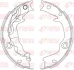 Колодка гальм. барабан. KIA RIO, HYUNDAI ACCENT III (MC) задн. (вир-во Remsa) REMSA 4676-00 (фото 1)