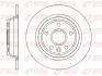 Диск гальмівний FORD FOCUS, KUGA, MONDEO IV задн. (вир-во) REMSA 61167-00 (фото 1)