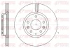 Диск гальмівний MAZDA 6 передн. (вир-во) REMSA 61235-10 (фото 1)
