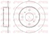 Диск гальмівний NISSAN ALMERA задн. (вир-во) REMSA 6200-00 (фото 1)