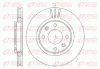 Диск гальмівний CITROEN C3, C4, PEUGEOT 207 передн., вент. (вир-во) REMSA 6603-10 (фото 1)