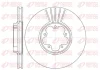 Диск гальмівний FORD TRANSIT передн., вент. (вир-во) REMSA 6609-10 (фото 1)