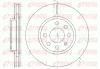 Диск гальмівний OPEL CORSA B передн., вент. (вир-во) REMSA 6611-10 (фото 1)