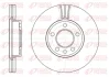 Диск гальмівний VW T5 передн., вент. (вир-во) REMSA 6708-10 (фото 1)