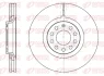 Диск гальмівний AUDI A4 1.8-3.2 04-, A6 1.8-4.2 97-05 передн. (вир-во) REMSA 6730-10 (фото 1)