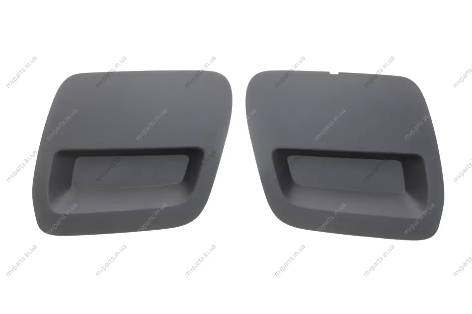 Захист петлі буксирувальної Renault Duster 17- (чорний) (к-кт) RENAULT 511804555R (фото 1)
