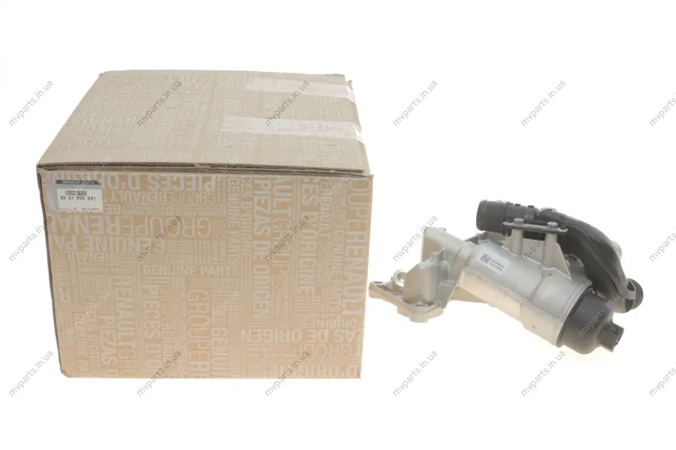 Корпус фільтра масляного (з радіатором) Renault Master III 2.3 dCi 10- FWD /Trafic II 2.0 dCi 06- RENAULT 8201005241 (фото 1)
