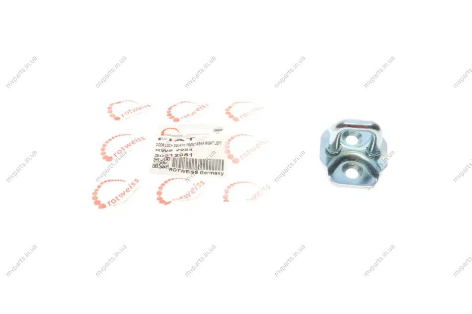 Петля замка дверей (передніх) Fiat Doblo 01- ROTWEISS 50512981 (фото 1)