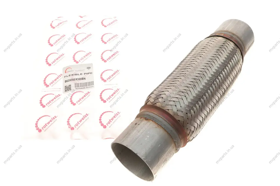 Гофра глушника (63x200) B63X200x300BN ROTWEISS B63X200X300BN (фото 1)