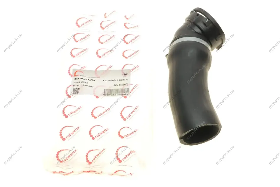Патрубок інтеркулера BMW 5 (E60) 02-10 M47/N47 ROTWEISS RWS2542 (фото 1)