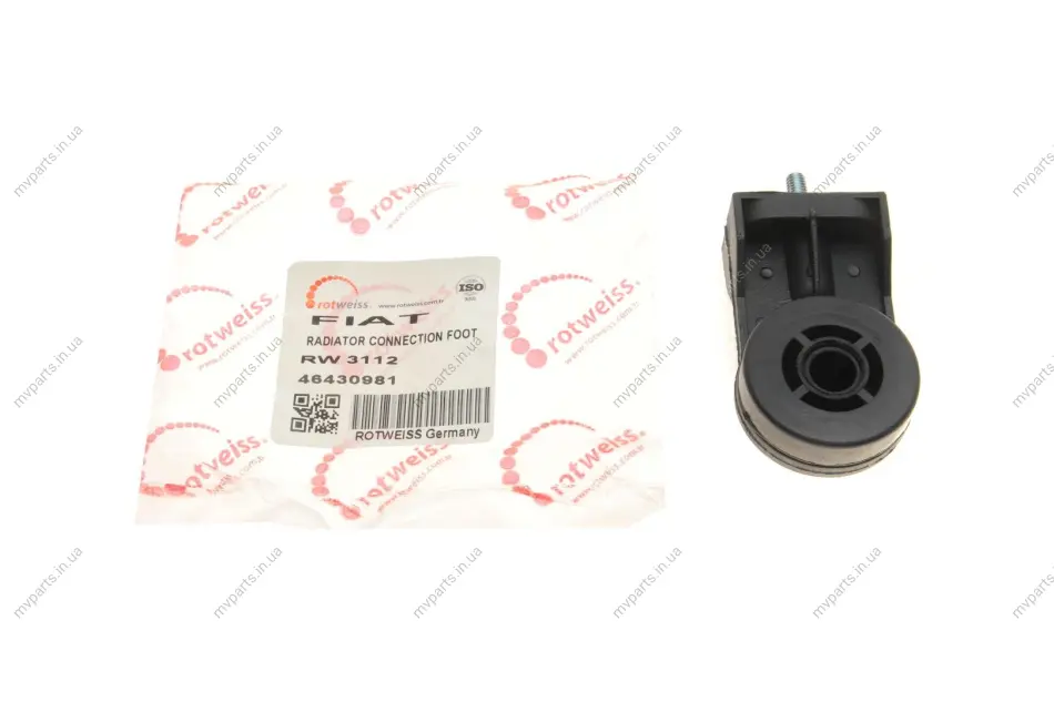 Подушка радіатора Fiat Doblo 1.3D/1.4/1.9D 04- ROTWEISS RWS3112 (фото 1)