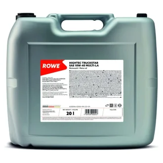 Олива 10W40 HIGHTEC TRUCKSTAR MULTI-LA (20L) (ACEA E6/E7/E9/API-CK/MB 228.51/Volvo VDS-4.5/Renault RLD-3) ROWE 20096-0200-99