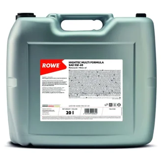 Олива 5W40 HIGHTEC MULTI FORMULA (20L) (MB 229.31/229.51/226.5/VW 505 00/505 01/BMW LL-04) ROWE 20138-0200-99