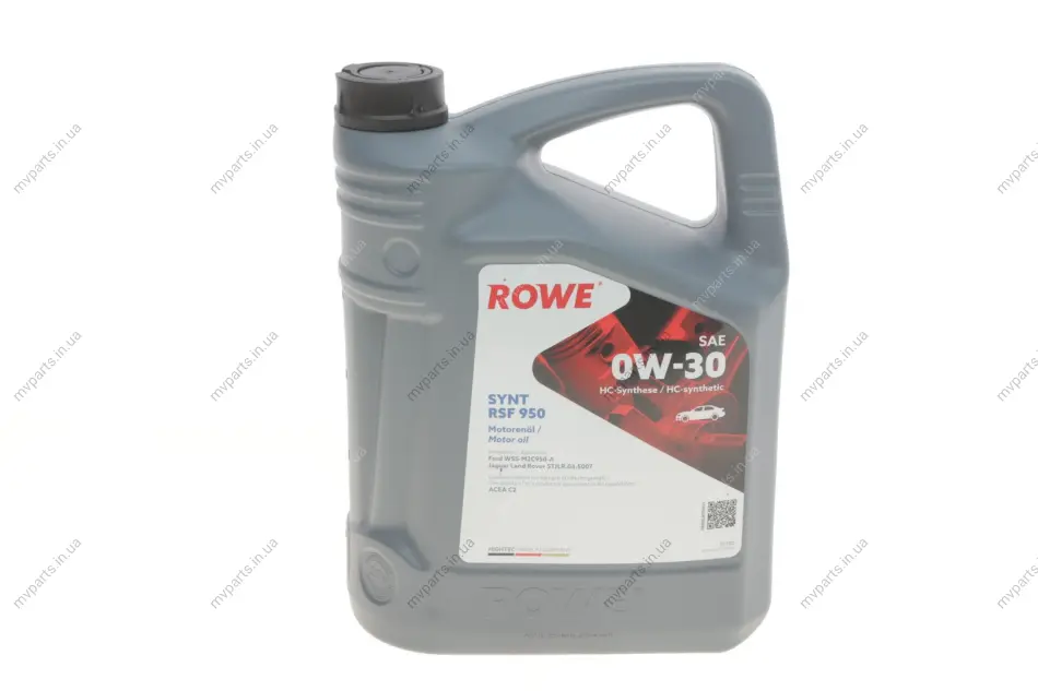 Олива 0W30 HIGHTEC SYNT RSF 950 (5L) (Ford WSS-M2C950-A/Jaguar Land Rover STJLR.03.5007) (ACEA C2) ROWE 20150-0050-99 (фото 1)