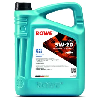 Олива 5W20 HIGHTEC SYNT RS D1 (4L) (WSS-M2C945-A/-B1/960-A1/MS6395/dexos1 Gen 2)(API SP RC/SN PLUS RC ROWE 20342-0040-99