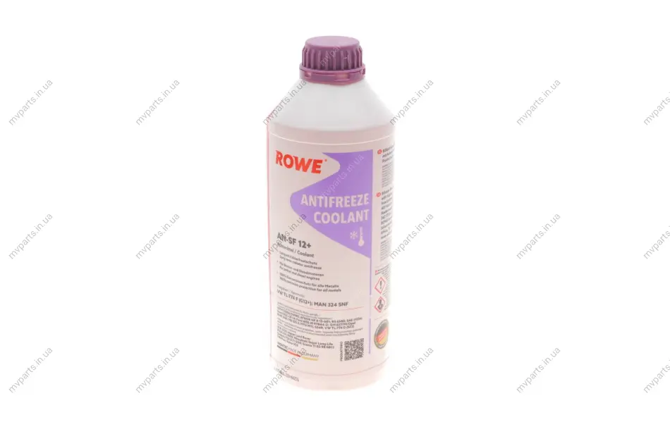Антифриз (фіолетовий) G12/G12+ (1.5L) AN-SF 12+ HIGHTEC ANTIFREEZE (концентрат) ROWE 21014-0015-99 (фото 1)