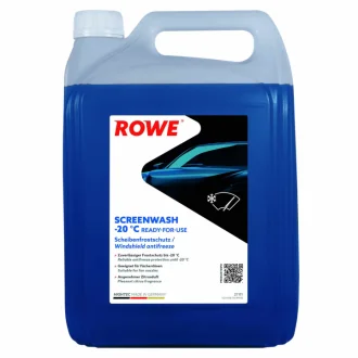 Омивач скла зима (5L) HIGHTEC SCREENWASH (-20°C) (готовий до застосування) (лимон) ROWE 21111-0050-99