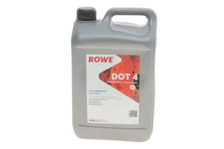 Рідина гальмівна HIGHTEC DOT 4 (5L) Class 4 ROWE 25109-0050-99